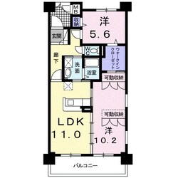 カーサソレアードの物件間取画像